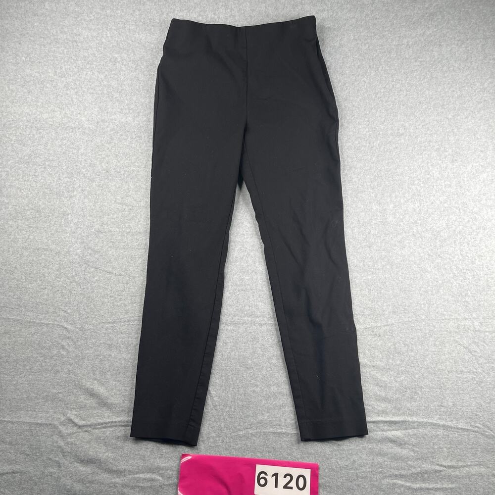 Loft Casual Pants High Waist Skinny Black Classic Stretch Office Classic 27in